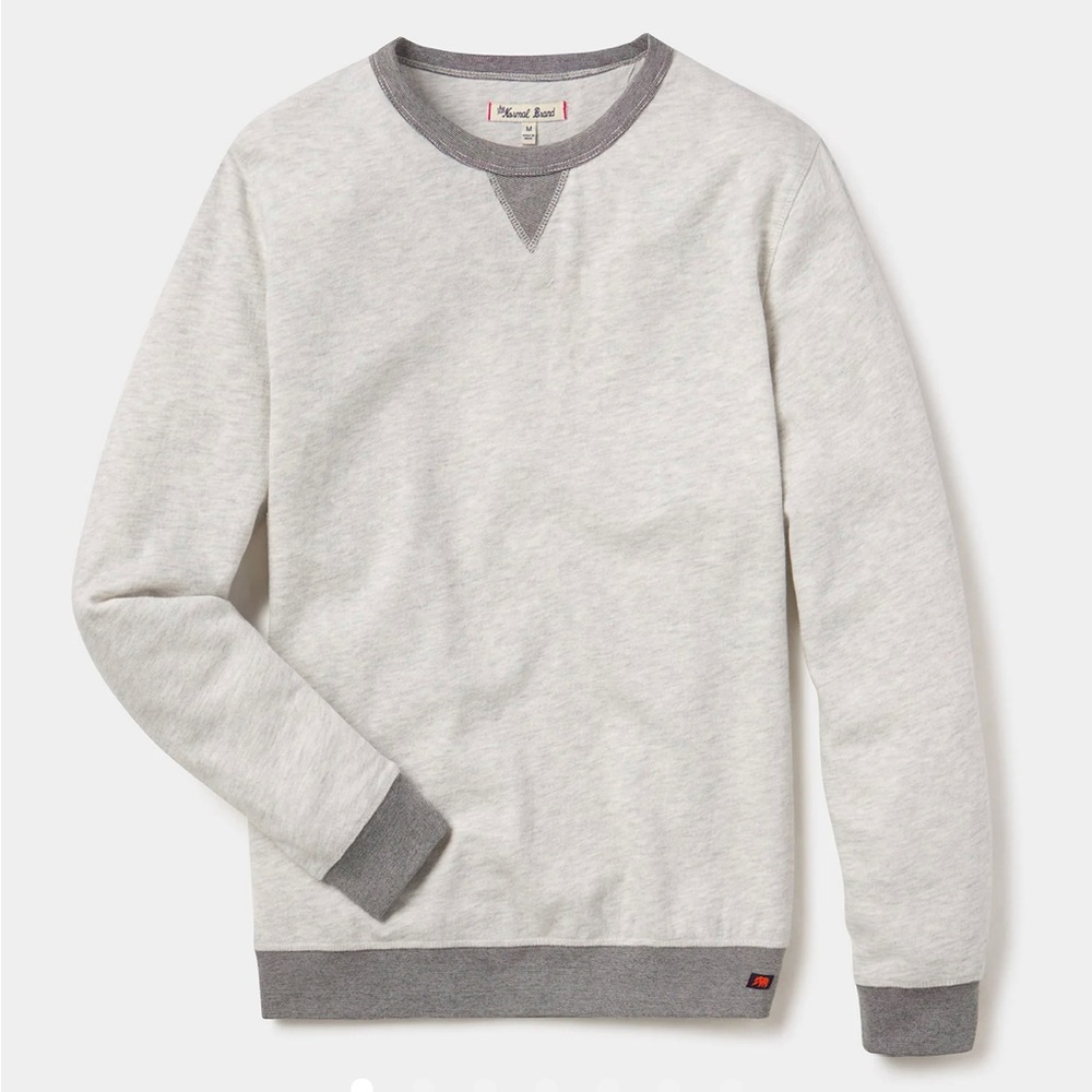 The Normal Brand Fleece Crew Neck Sweatshirt Size L